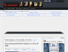 Tablet Screenshot of celebflicker.com